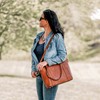 JESSIE & JAMES | Austin Whipstitching Concealed Carry Tote Bag