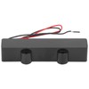 2Pcs 4 String Bass Pickup Bridge Volume Collection Equalizer Electric