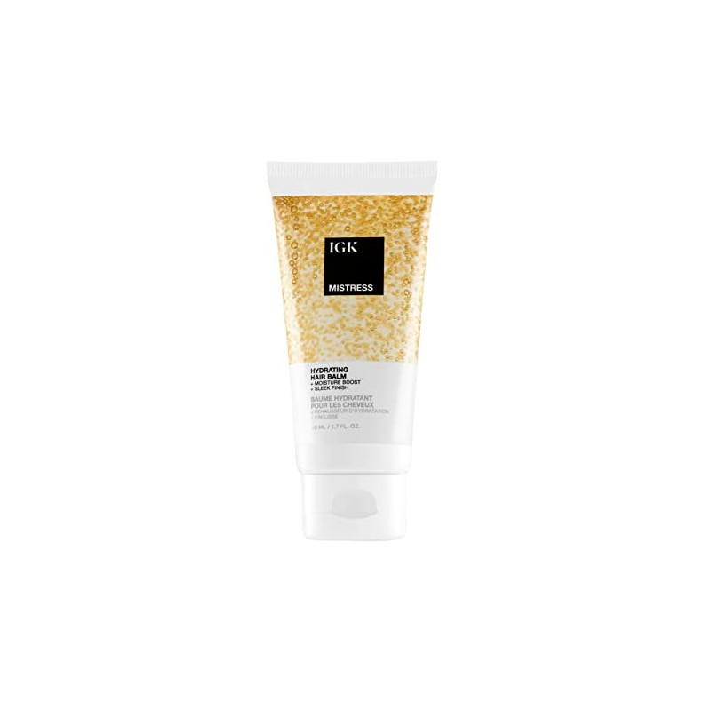 IGK MISTRESS Bálsamo hidratante para el cabello, viaje, 1.7 fl