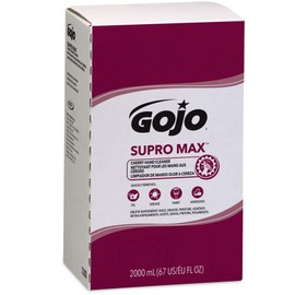 GOJO SUPRO MAX Cherry Hand Cleaner, Cherry Fragrance, 2000 mL Heavy Duty Hand Cleaner Refill PRO TDX 2000 Dispenser (Pack of 4) – 7282-04