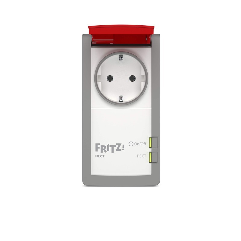 Avm Fritz!Dect 210 Intelligent Socket for Smart Home with Splash