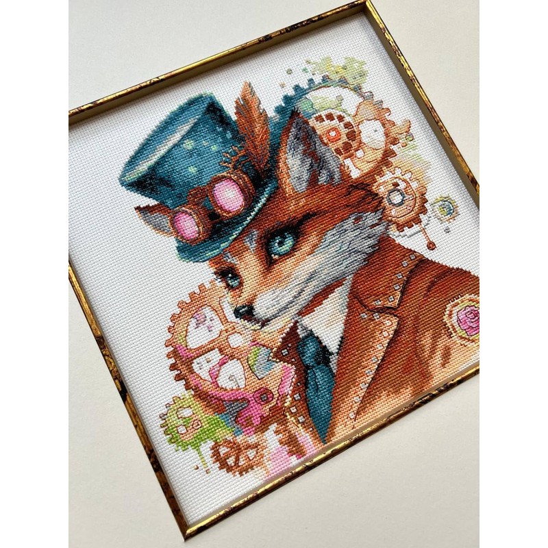 RIOLIS Counted Cross Stitch kit 2209 Steampunk Fox