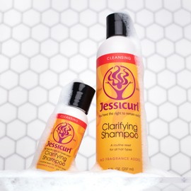 Jessicurl, Clarifying Shampoo, 2 Fl Oz, No Fragrance Added, A Routine Reset for Wavy, Curly, and Coily Hair