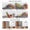 Satanga Edge Finger Pulls for Cabinets Peel and Stick on