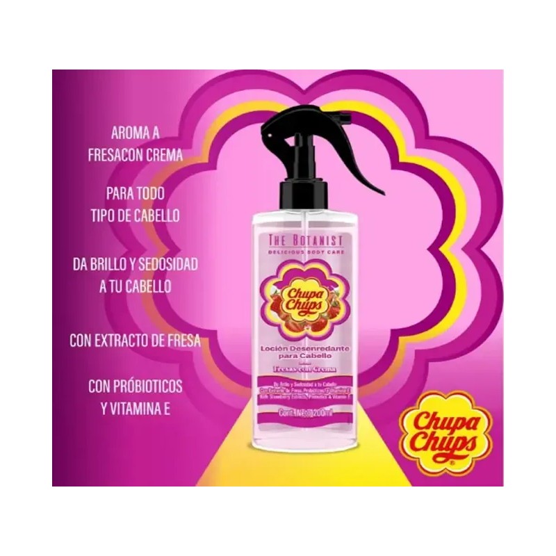 Locion Desenredante Cabello Chupa Chups Fresas C/ Crema
