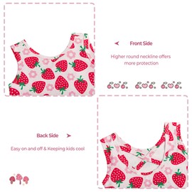 Haloumoning Girls Gymnastics Leotards with Shorts Kids One-Piece Sparkly Mermaid Dance Biketards Unitard 4-12Y