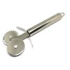 Pastry Ravioli Cutter Dual-Wheel Stainless Steel Pasta Proffessional Craftsmanship Baking