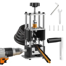 Manual Wire Stripper Machine Drill Powered Wire Stripping Machine 0.04"-1" Gauge Copper Wire Stripper Hand Crank & Electric Wire Peeler Tool for Scrap Copper Recycling & DIY Cable Stripping