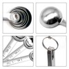 Measuring Spoons Set, 6 Pcs Set Stainless Steel Measuring Spoon