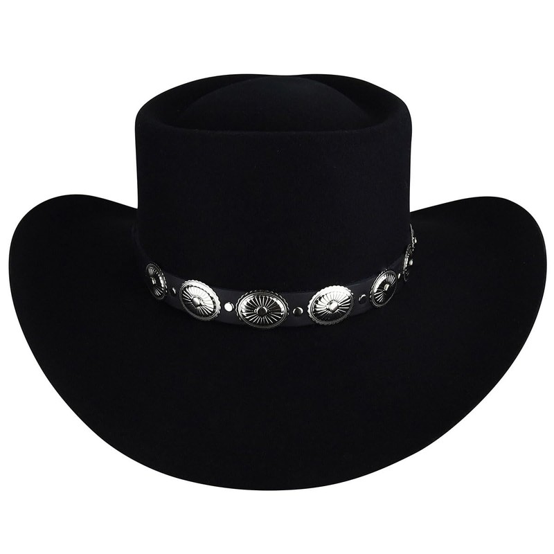 Bailey Western Men's Ellsworth Cowboy Hat, Black, 6.875