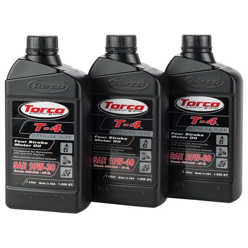 Torco T-4 Four-Stroke Motor Oil (10W-40)