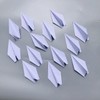 100PCS Premade White Origami Paper Airplane Folded Origami Planes for
