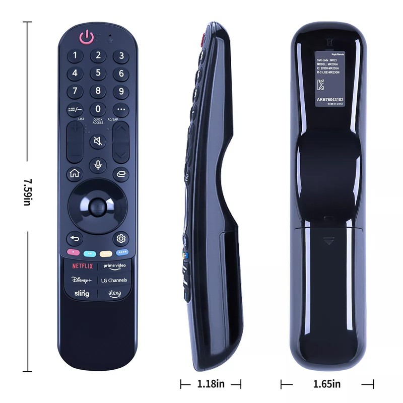 ZWP AKB76043102 MR23GA Replacement Magic Remote Control for LG AKB76045102