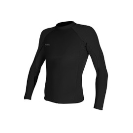 O'Neill Men's Hyperfreak 1.5mm Long Sleeve Top, Black/Black, XL