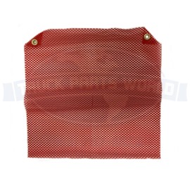 Sirco 18 X 18 RED Grommet Flag Jersey Oversize Wide Load Fray Resistant Knit Polyester