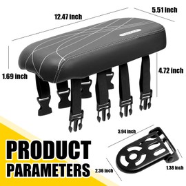 SHIAOBYC Bicycle Manned Cushion Bike Rear Seat Child Bike Seat Bike Back Shelf Seat Cushion Bike Rear Cushion Bike Rear Saddle Mountain Bike Carrier Children Back Seat