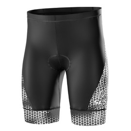 SLS3 Pro Triathlon Shorts Men - Padded Tri Shorts Men - Premium FX Tri Short, Medium Compression - 2 Pockets (Midnight Blur, Medium)