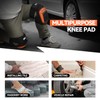 Auto Dynasty Professional Knee Pads Breathable Heavy-Duty Tough Shell TPR