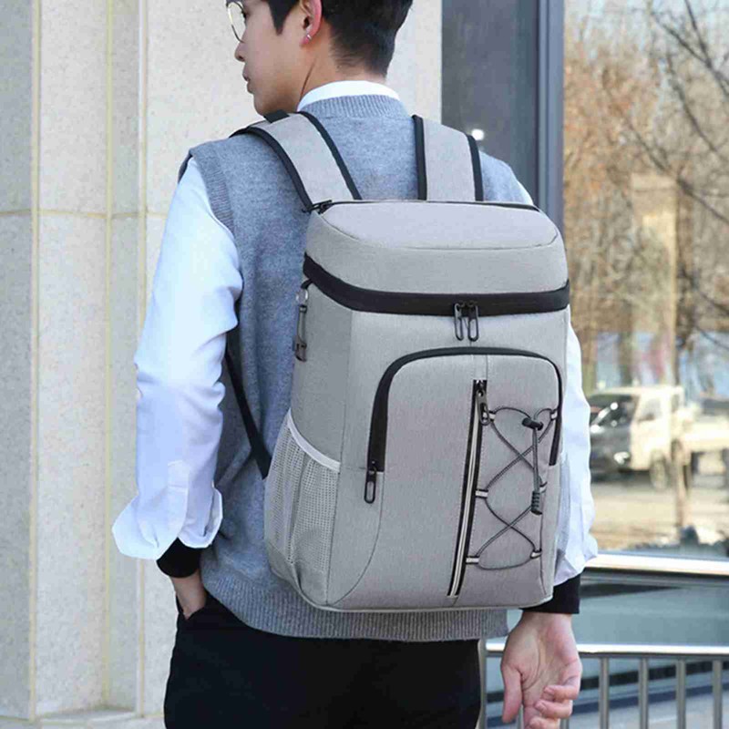 Insulated Cooler Backpack Comfortable Soft Cooler Bag Lightweight Camping Backpack