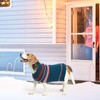 BINGPET Christmas Dog Sweaters for Winter,Turtleneck Classic Knit Dog Sweaters