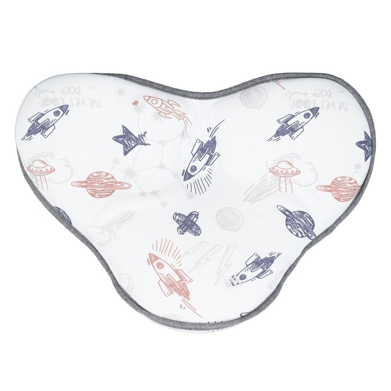 Baby Pillow for Sleeping Cloud Shaped Cute Pattern Soft Cotton