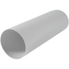 100mm Round Plastic Straight Duct - 30cm Long Duct -