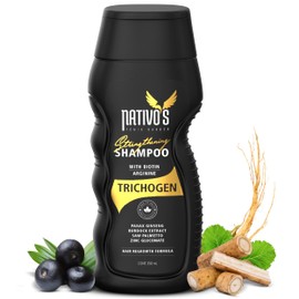 Nativo's Hair Growth Shampoo for Thinning & Hair Loss – Strengthening Shampoo for Men & Women with Biotin, Saw Palmetto & Zinc | Hair Solution for Fine, Thin Hair