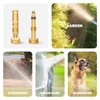 Watflow 3/4" Solid Brass Hose Nozzle - Heavy Duty High