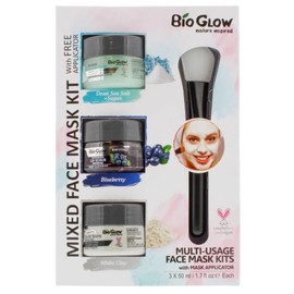 BIOGLOW MIXED FACE MASK KIT