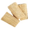 SHOWERORO 3pcs Natural Loofah Dish Washing Sponge Kitchen Scrubber for