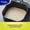 Reynolds Kitchens Air Fryer Liners 9'', 200 pcs Unbleached Parchment