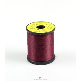UNI 3/0 WAXED THREAD WINE #380 - Fly Tying