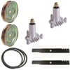 Spindle Assembly, Blade, Belt, and Pulley Kit Fits Murray Replaces