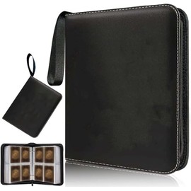 Álbum De Para Cartas, Carpeta De Tarjetas Integrada, 400 Tarjeteros De Bolsillo Y 50 Fundas Extraíbles, Regalos De Navidad Para Niños Y Niñas Coleccio