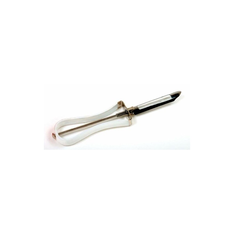 Norpro White Peeler PVC Handle, Pack of 1