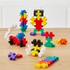 Plus-Plus 9607002 Geniales Konstruktionsspielzeug, Basic, Bausteine-Set in praktischer Metall-Box mit