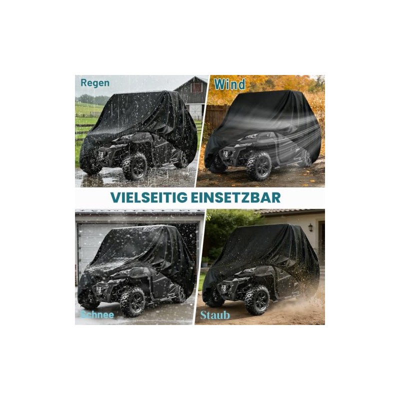 All Weather Protection UTV Cover 2-Seater Compatible with CFMOTO Uforce