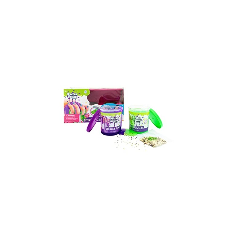 Doctor Squish - Magic Slime Double Set - Green and