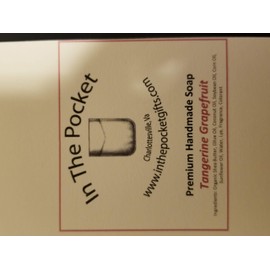 Premium Handmade Soap Tangarine Grapefruit 5oz Bar