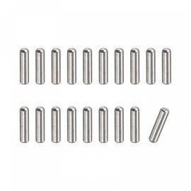 sourcing map Pack of 100 Tension Pin 304 Stainless Steel Round Flat Wood Support Shelves Attachment 1.5 x 6 mm