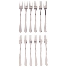 Winco 12-Piece Windsor Oyster Fork Set, 18-0 Stainless Steel, Silver