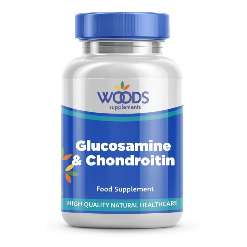Glucosamine 500mg & Chondroitin 400mg (180 Tablets) from Woods Supplements