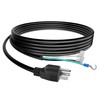 PGENDAR Pool Pump Power Cord 6 Feet Extension Electrical Plug