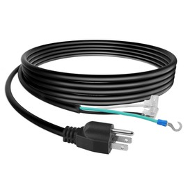 PGENDAR Pool Pump Power Cord 6 Feet Extension Electrical Plug Replacement for Hayward Pool Pump Three Prong Power Cable for Above Ground Pool Pumps