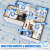 6 Pack Bug Zapper Indoor, Electronic Mosquitoes Killer Zapper with
