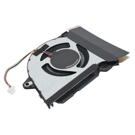 4 Pin Laptop Cooling Fan, Replacement Cooling Fan for ROG Zephyrus G14 GA401 GA401I GA401IU GA401IV Laptops, Aluminum Alloy with ABS Material (CPU)