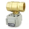 BACOENG AC110-230V 2 Way 1 Inch Brass Motor Ball Valve