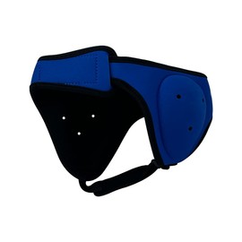 TMA Ear Guards for Grappling, BJJ and Wrestling, Neoprene Padded Headgear for Boxing Training, Sparring, Fighting, Martial Arts with Adjustable Strap, Ear Protection for Rugby, Judo, Jiu Jitsu (Blue)