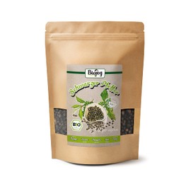 Biojoy Organic Black Pepper Whole (500 g), Black Peppercorns for Mill (Piper Nigrum)