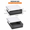 Under Desk Storage Drawer Organizer Set for Office & Home